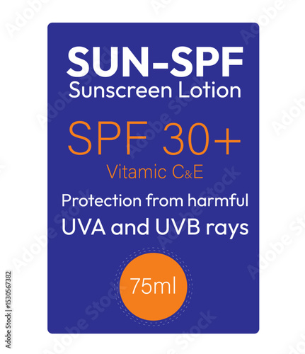 Ultra Matte SPF 30, sticker, label