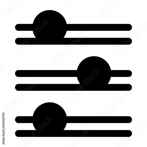 Setting buttons icon