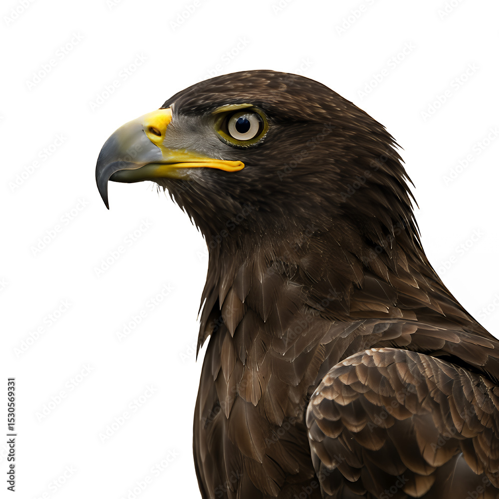 Fototapeta premium An eagle on transparent background