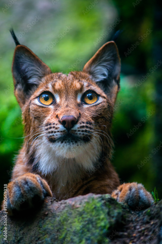 Fototapeta premium Photography of fierce wild animals in the forest