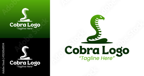 Minimalist Cobra Logo for Nature-inspired Business Branding