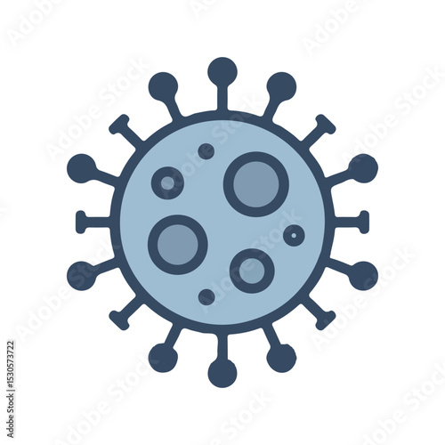 flat vector icons of health and medical equipment, viruses, suitable for design and infographic applications