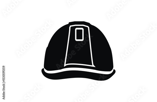 construction helmet, safety helmet,vector illustration on white background 