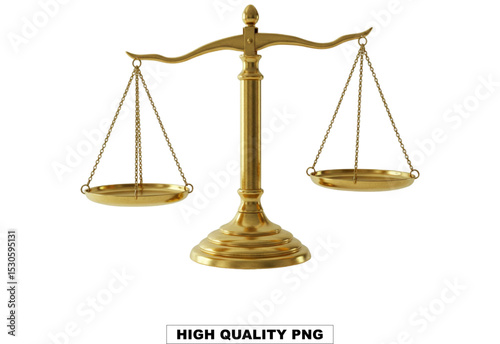 Balance: A symbolic representation of equilibrium, justice, and fairness in a visually striking manner. A close-up shot features a classical, golden scale.