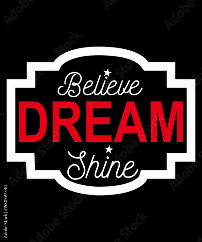 Colorful abstract dream believe design illustration