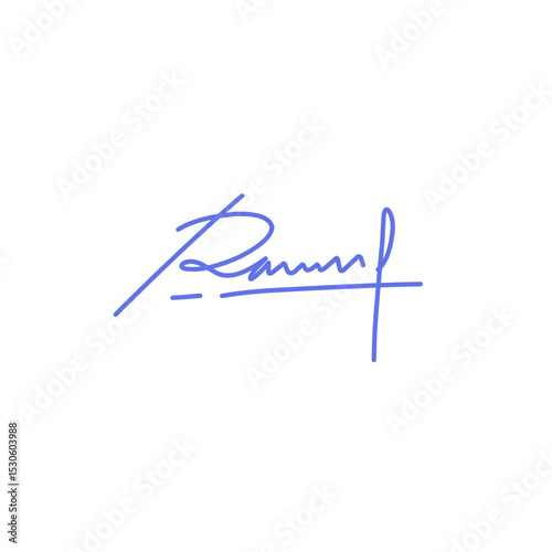 Fictitious signatures for business contract