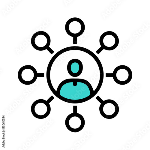 social network concept