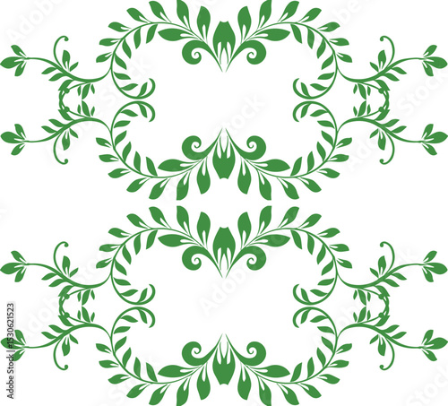 Beautiful flower art and mandala vector design