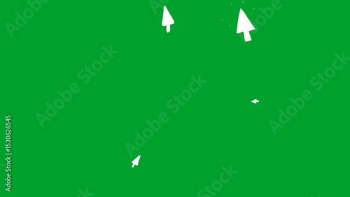 A green screen with white arrow on it  arrows background pointing in different directions animated chromakey background design scene creative emotion composition frame colorful cartoonish