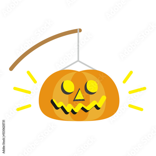 ハロウィンのカボチャのイラスト05