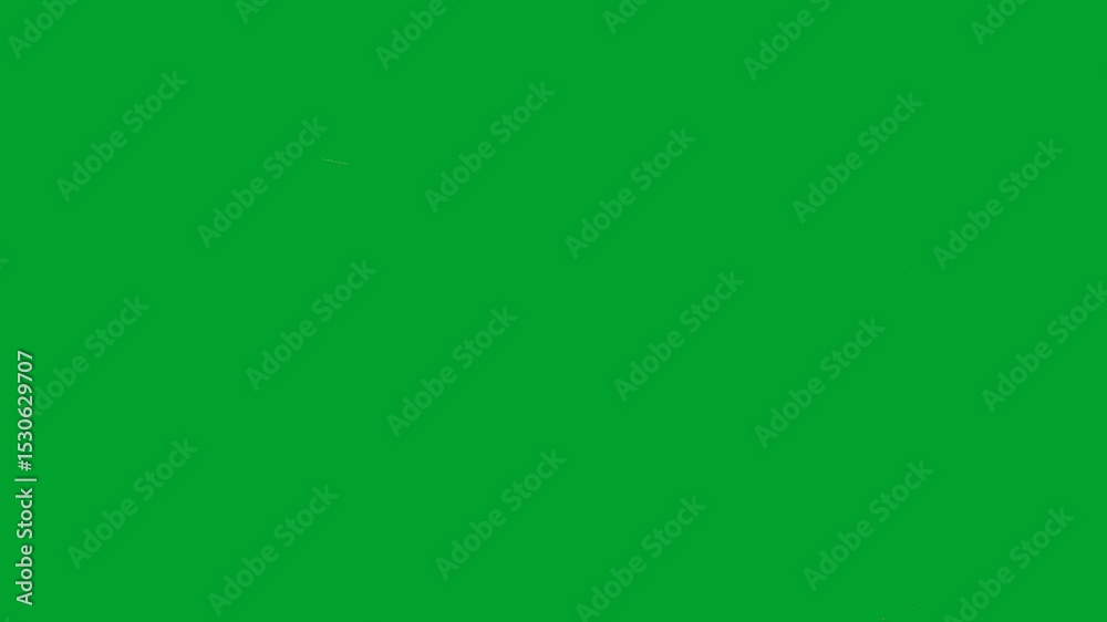 A green screen with white background  small hole in the middle animated chromakey background layers illustration backgrounds expression depth cartoonish motion elements style gesture