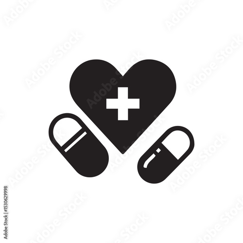 flat vector icons of health and medical equipment, medical, suitable for design and infographic applications