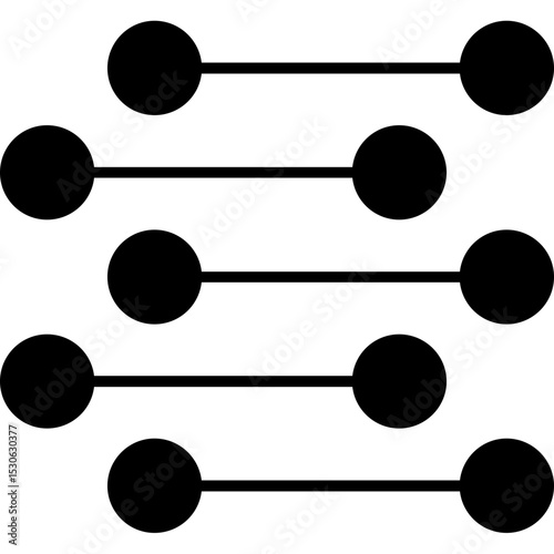 Dumbbell Plot Icon
