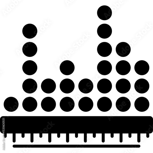 Clustered Dot Plot Icon