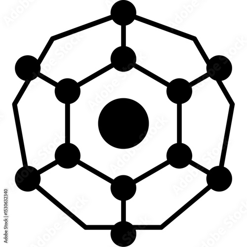 Nanoparticle Drug Formulation Icon