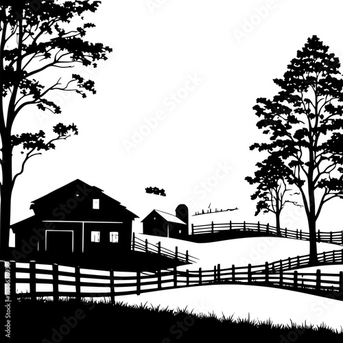 house in the farm