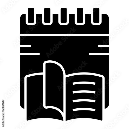book day Solid icon
