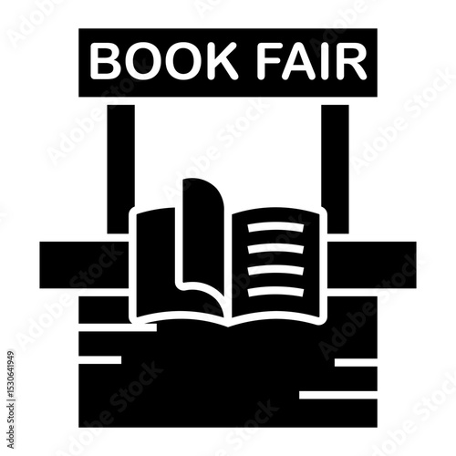 book fair Solid icon