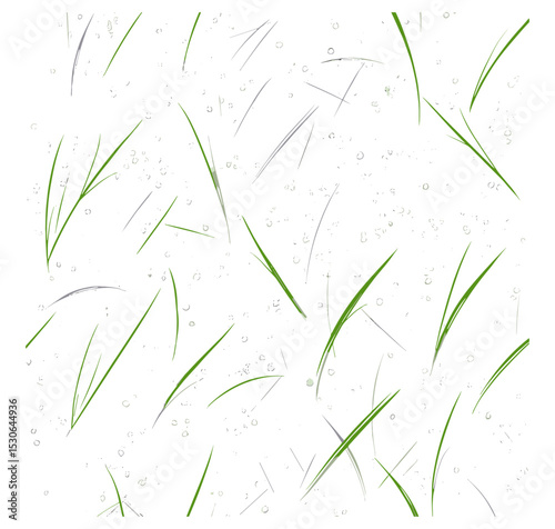 grass cad pattern, architect ground background, vector illustration, landscaping design, top view garden, nature surface texture, seamless architectural map, outdoor plan base.