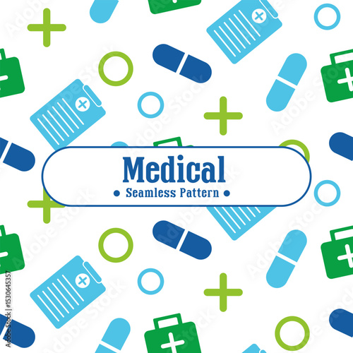 Medical Seamless pattern 