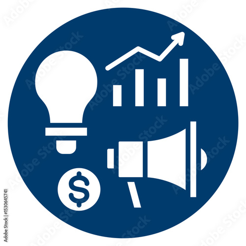 Marketing Mix Icon