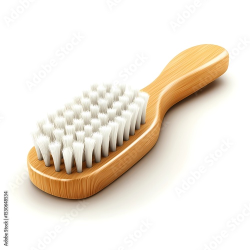 Wooden Hairbrush Mockup