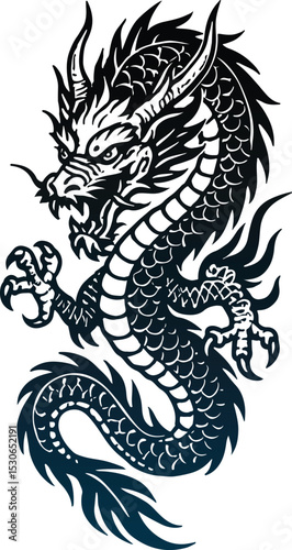 dragon tattoo design