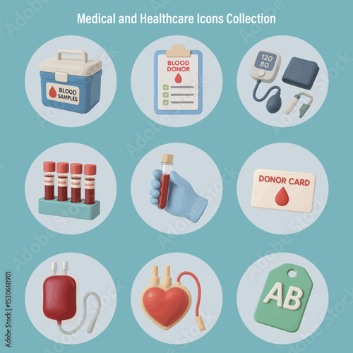 Medical and Healthcare Icons Collection

