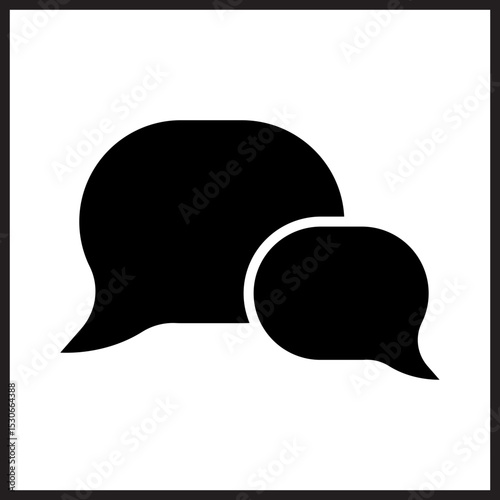 Chat Bubble icon Design