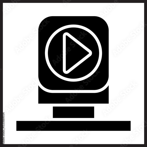 Digital Signage icon Design