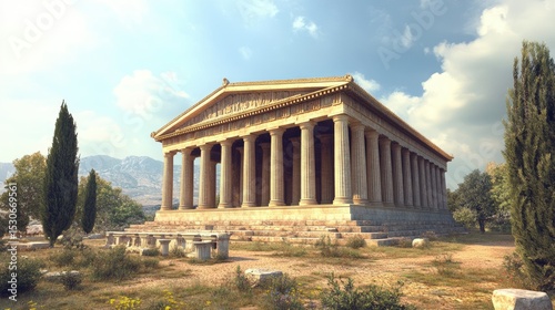 Ancient Greek Temple Architecture: A Majestic Structure