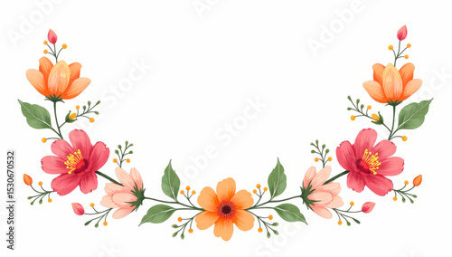 flowerbed flower ornament illustration