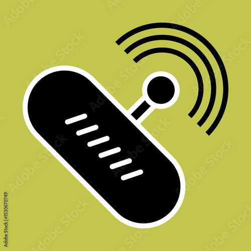 Router Configuration icon Design