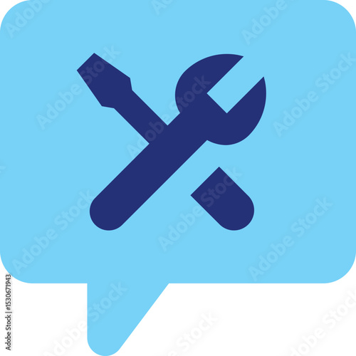 Miantenance Service Request In Fill Icon