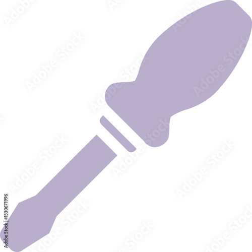 Screwdriver Rounded In Fill Icon