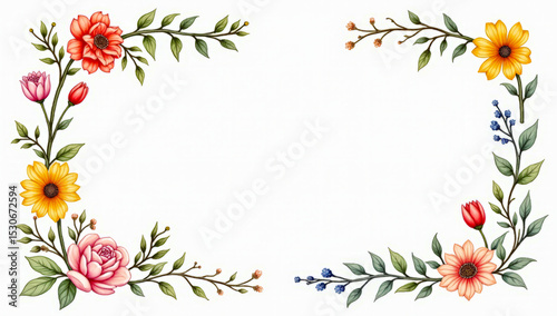 flowerbed flower ornament illustration