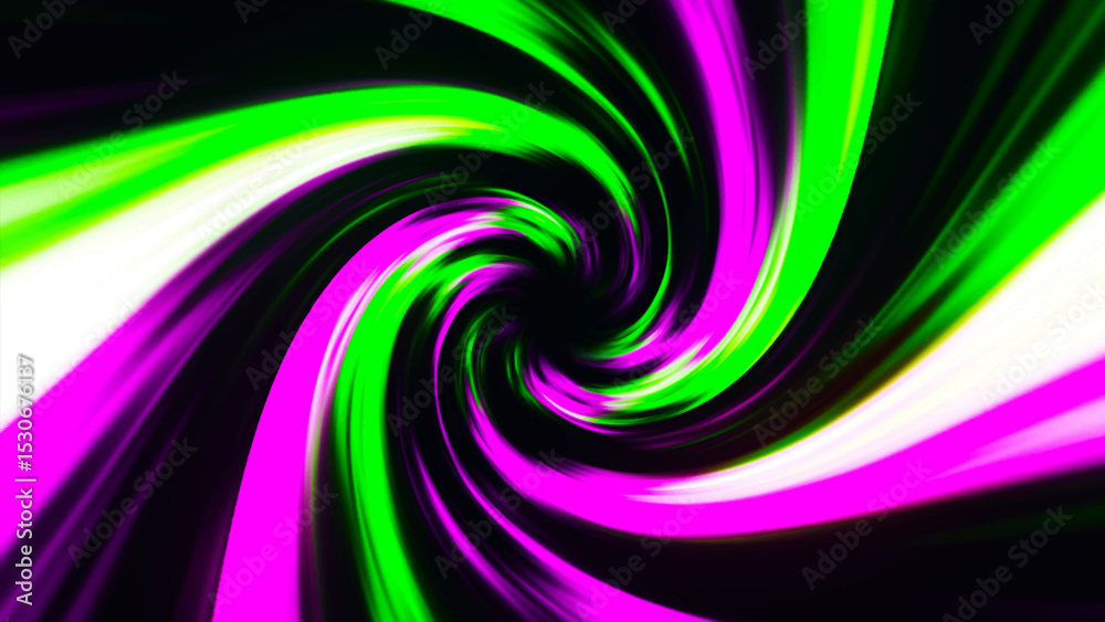 Obraz premium Colorful cosmic swirl background. Mystical speed stripes, glitter effect. Neon speed lines. Glow effect, powerful energy.