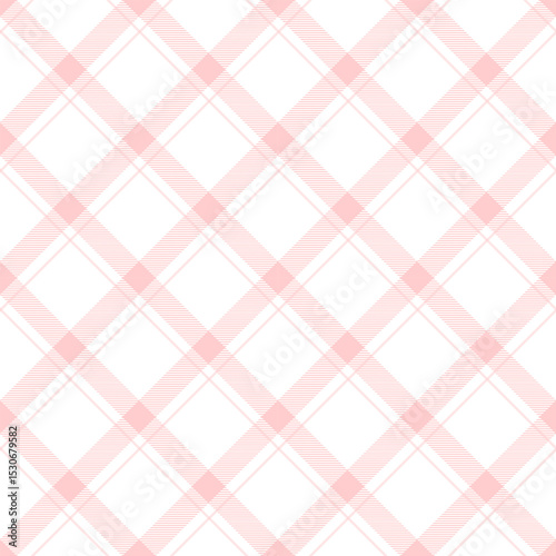 Fabric pattern, pink checkered pattern, gift wrapping paper , seamless pattern 