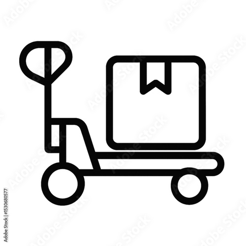 Pallet Jack logistics icon 