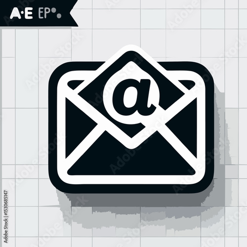 Transparent Background Envelope Symbol