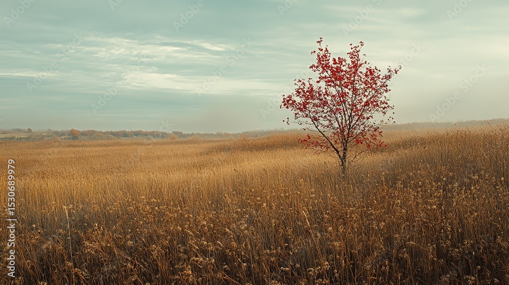 Fototapeta premium tree in the field
