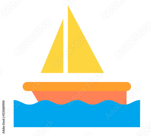sailing boat on the sea