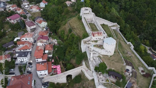 Travnica fortress in Travnik, Bosnia and Hercegovina