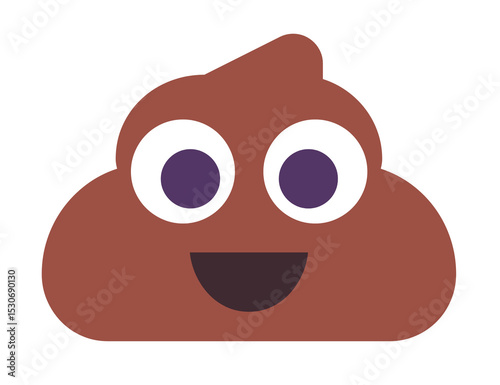 Happy Poop Cartoon