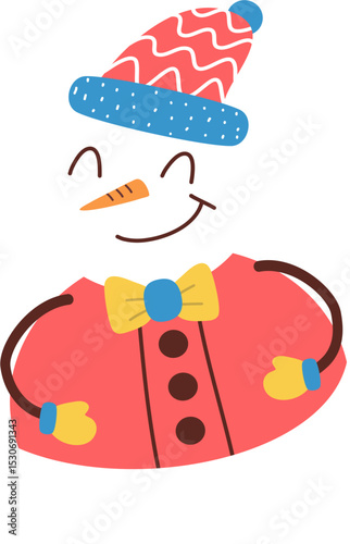 Funny snowman 3