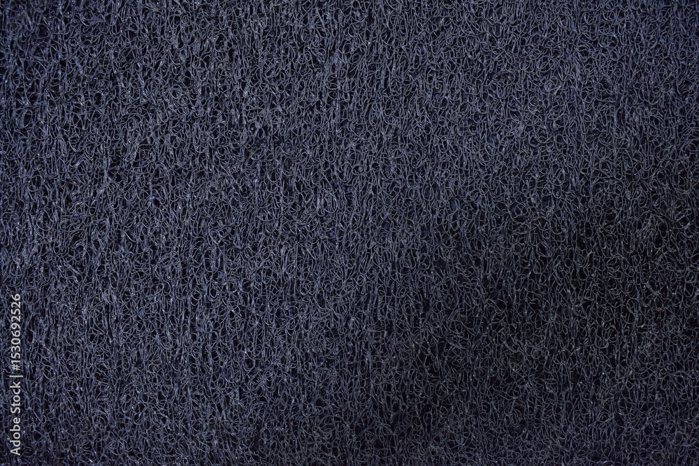 Fototapeta premium Close-up of dark blue fabric texture