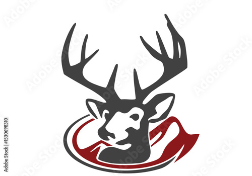 deer head vector