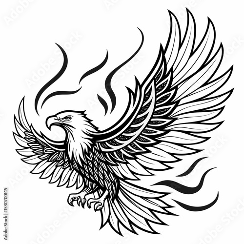 eagle tattoo design