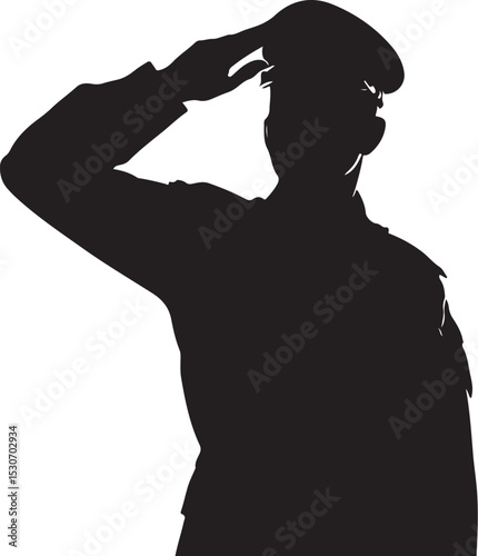 Grave Salute Soldier SVG | Patriotic Remembrance Cut File

