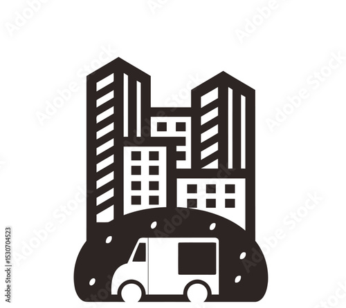 vector illustration of a city
